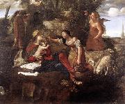 Rest on the Flight into Egypt dfg CAROSELLI, Angelo